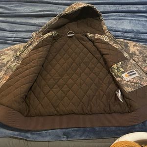 Boys size 10/12 Carhartt Camo jacket